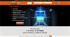 Desktop Screenshot of newsoccerdrills.com
